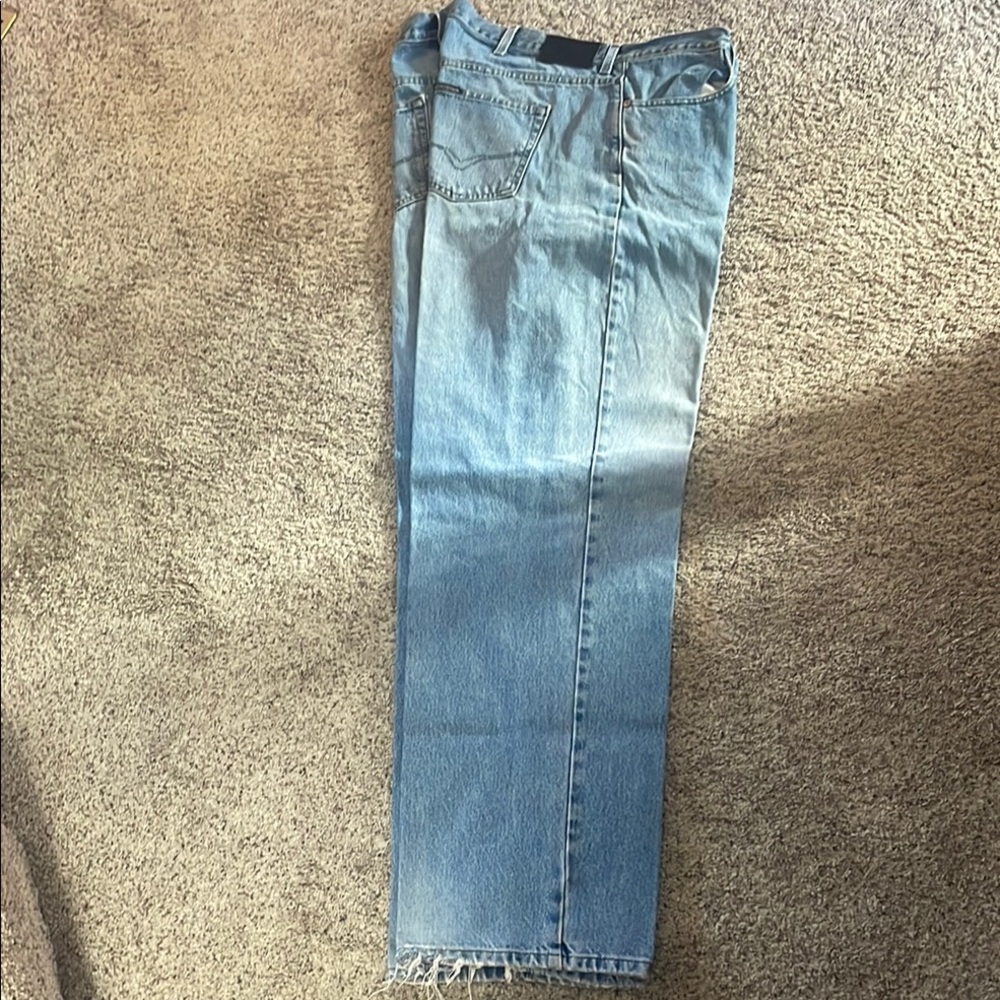 Harley-Davidson Blue Bootcut Jeans Classic Style